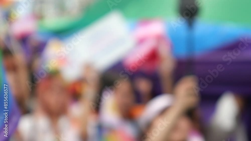 Wallpaper Mural People join Pride Parade in Bangkok Torontodigital.ca