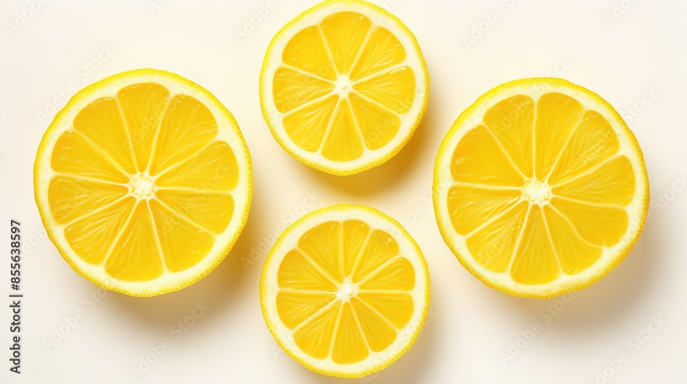 lemon slices background lemon slices background