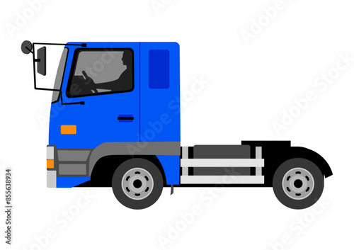 荷台を外したトレーラーヘッド