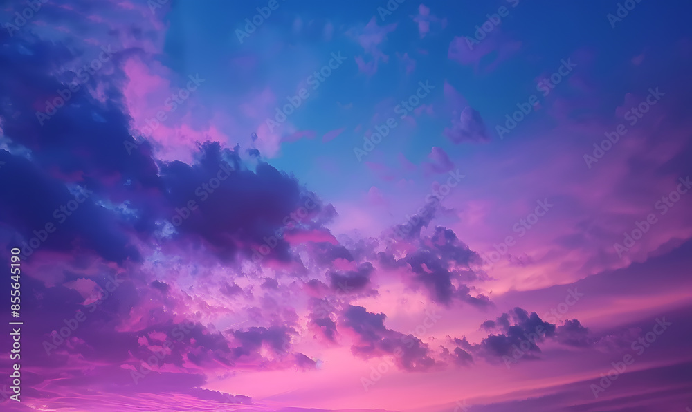 Fototapeta premium the vast sky and beautiful atmosphere