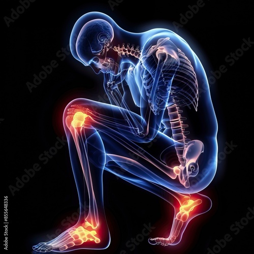 Pain Of The body Joints, skeleton hand