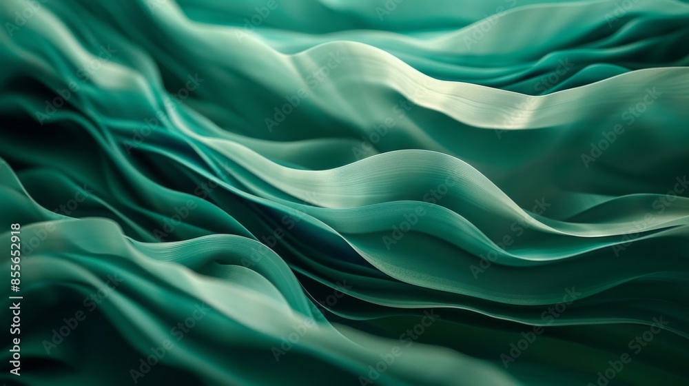 This wallpaper showcases abstract textures, bold green and teal gradients, and dynamic blurs. Wave-like patterns flow from the gradient, enhanced by bright and contrasted lighting. This wallpaper showcases abstract textures, bold green and teal gradients, and dynamic blurs. Wave-like patterns flow from the gradient, enhanced by bright and contrasted lighting.