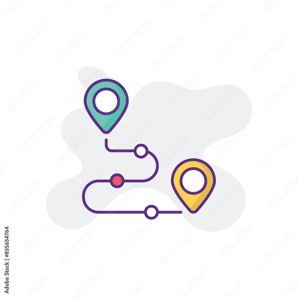 Gps Tracking icon design with white background stock illustration Gps Tracking icon design with white background stock illustration