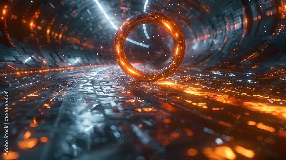 Infinity symbols as part of a mathematical equation background. The ...