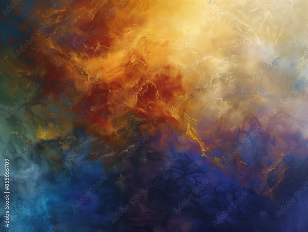 Phantom Galaxy Collision Mural in Explosive Colors: Visualizing Interstellar Dynamics Phantom Galaxy Collision Mural in Explosive Colors: Visualizing Interstellar Dynamics