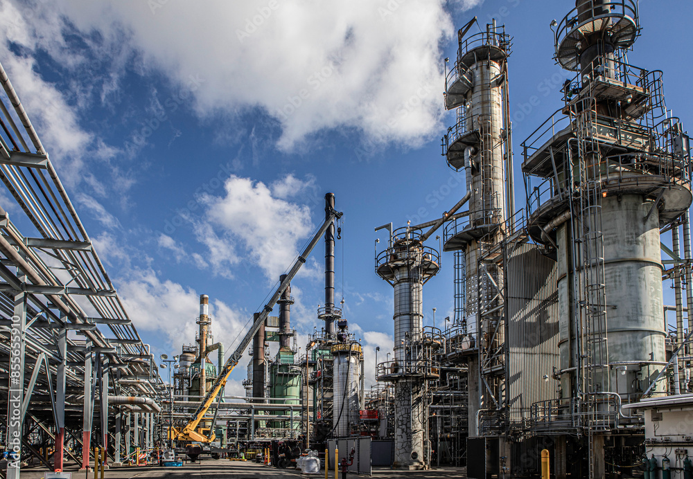 Oil and gas refinery iin California Oil and gas refinery iin California