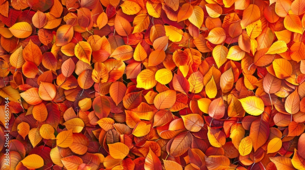 Autumn leaves background illustration generated by ai Autumn leaves background illustration generated by ai