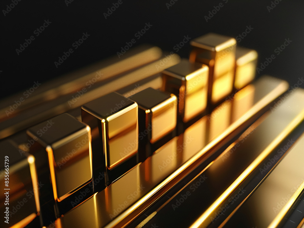 a close up of a gold bar a close up of a gold bar