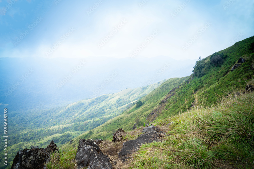Fototapeta premium Brahmagiri Hills in Wayanad, Kerala, India.