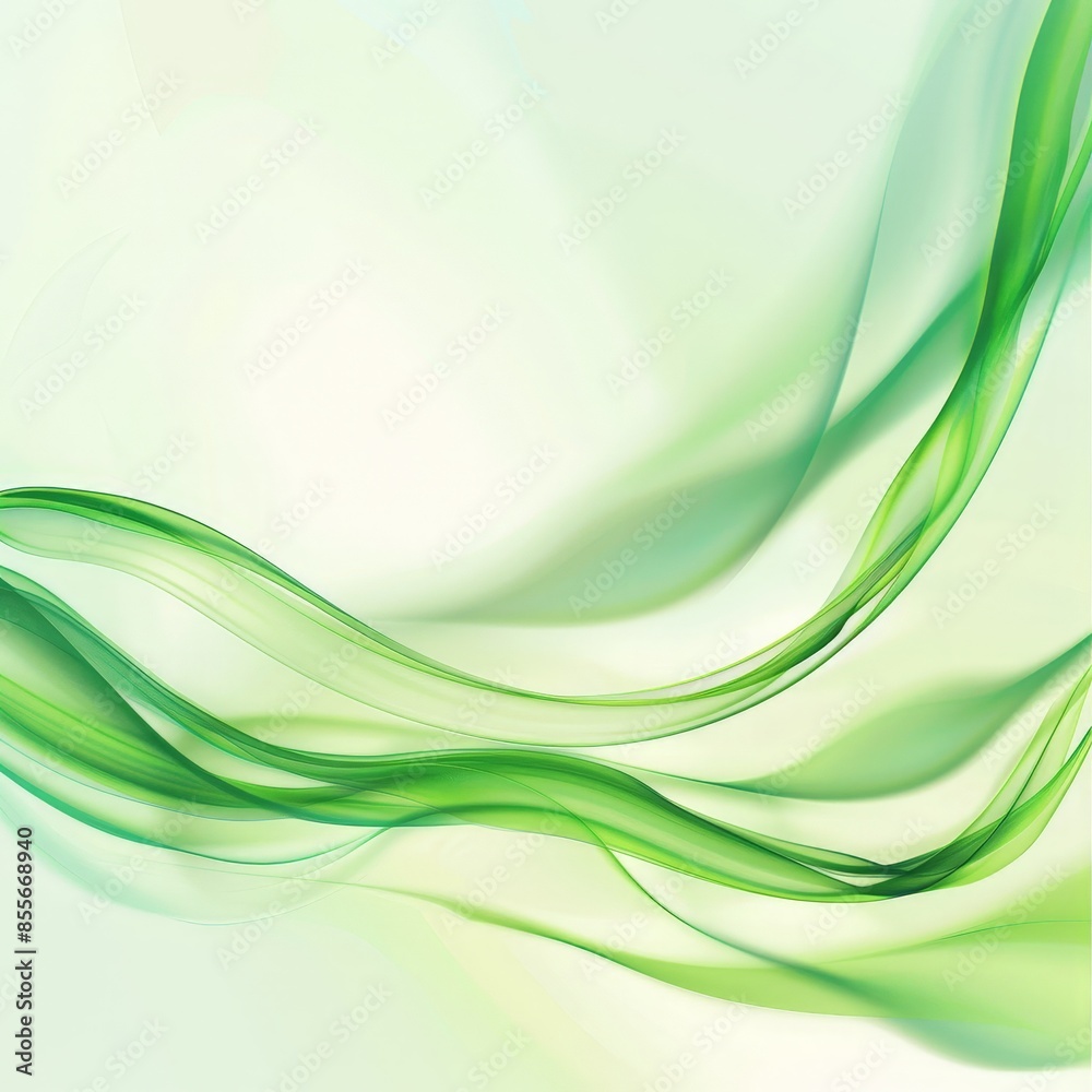 Fototapeta premium Modern Colorful Curvy Waves Background