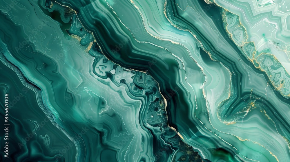 Modern Colorful Curvy Waves Background