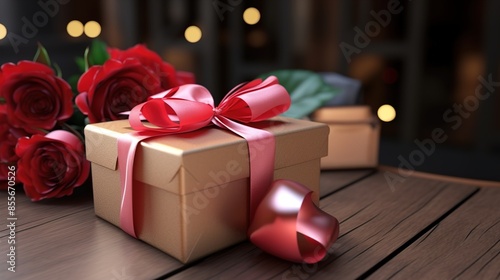 red gift box