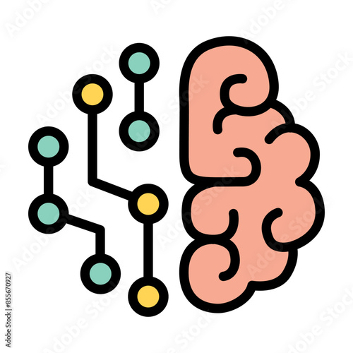AI, artificial intelligence icon