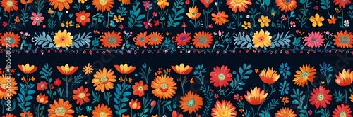 red and black fabric, ai generated