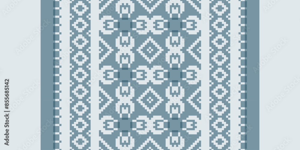 Fototapeta premium Abstract retro seamless floral background Paper textile Vintage wallpaper Texture royal vector Pattern flower Fabric floral illustration.