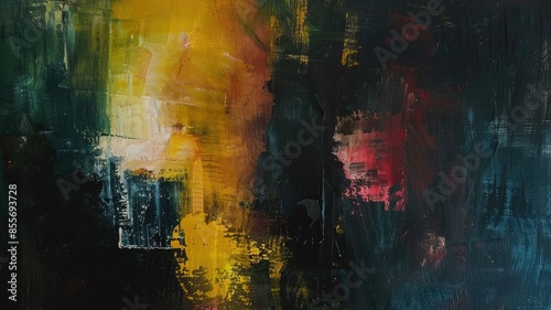 暗闇と明かりの抽象_1