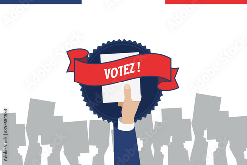 Votez pour les élections législatives françaises de juin et juillet 2024
