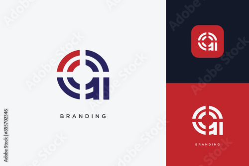 A Letter trademark brand logo Free Download A Letter trademark brand logo - GFXLoad