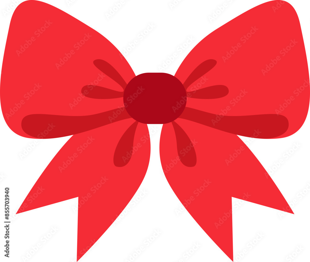 Red Bow Ribbon Element Red Bow Ribbon Element