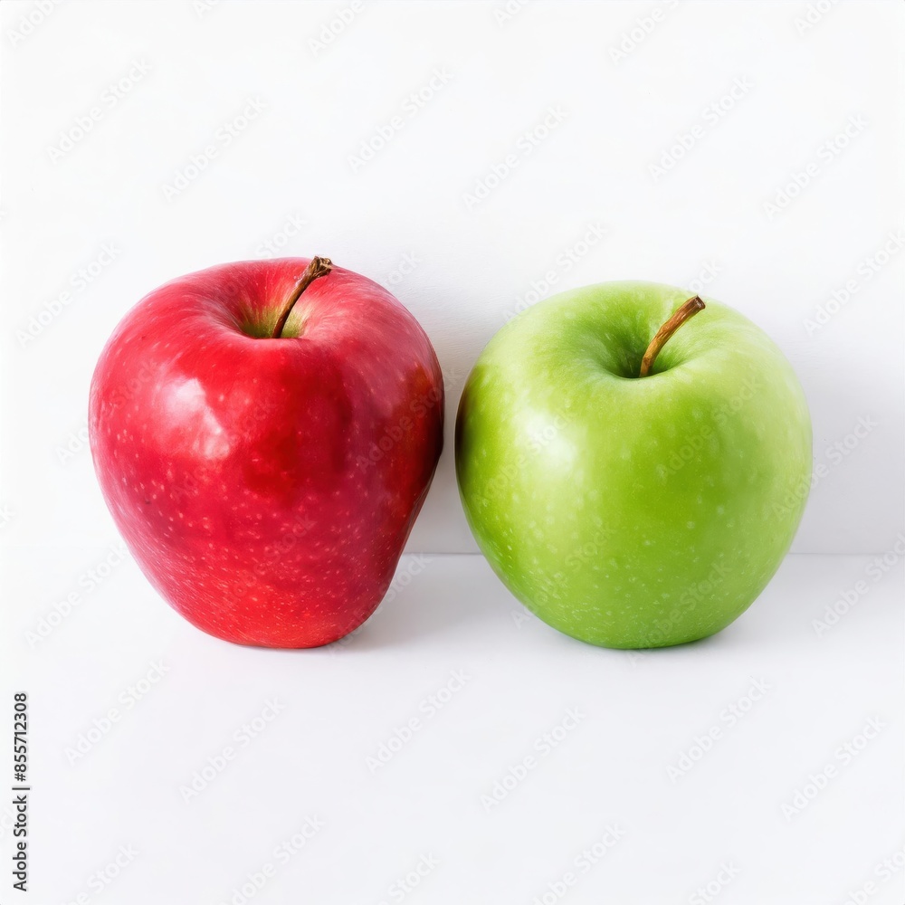 Apple isolated on white background Apple isolated on white background