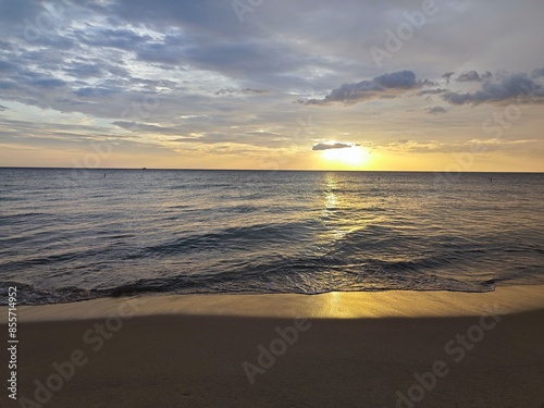 sunrise at Lang Co beach, Hue