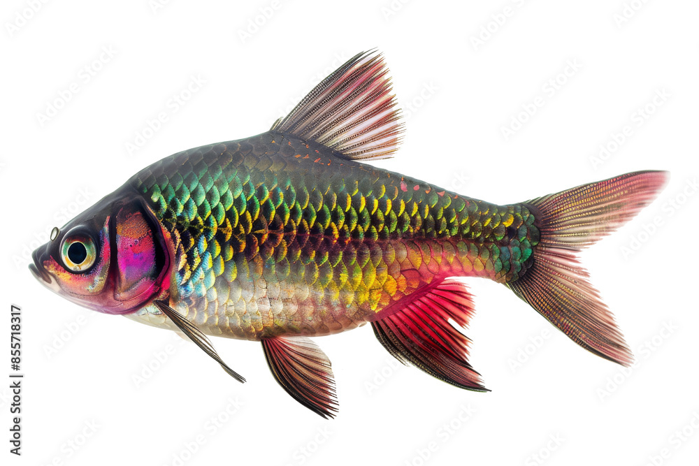 Rainbow Fish Isolated isolated on white background Rainbow Fish Isolated isolated on white background