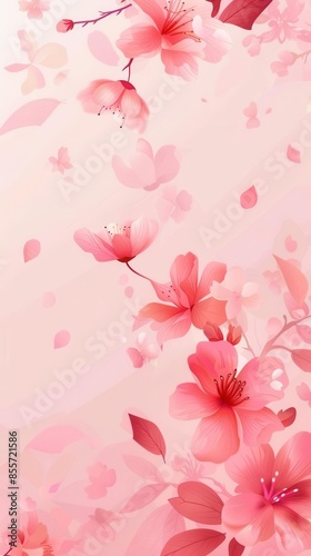 Stunning Floral Beauty in Soft Hues. Natural and Serene concept