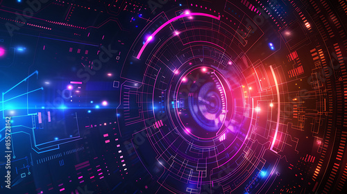 Wallpaper Mural technology background Torontodigital.ca