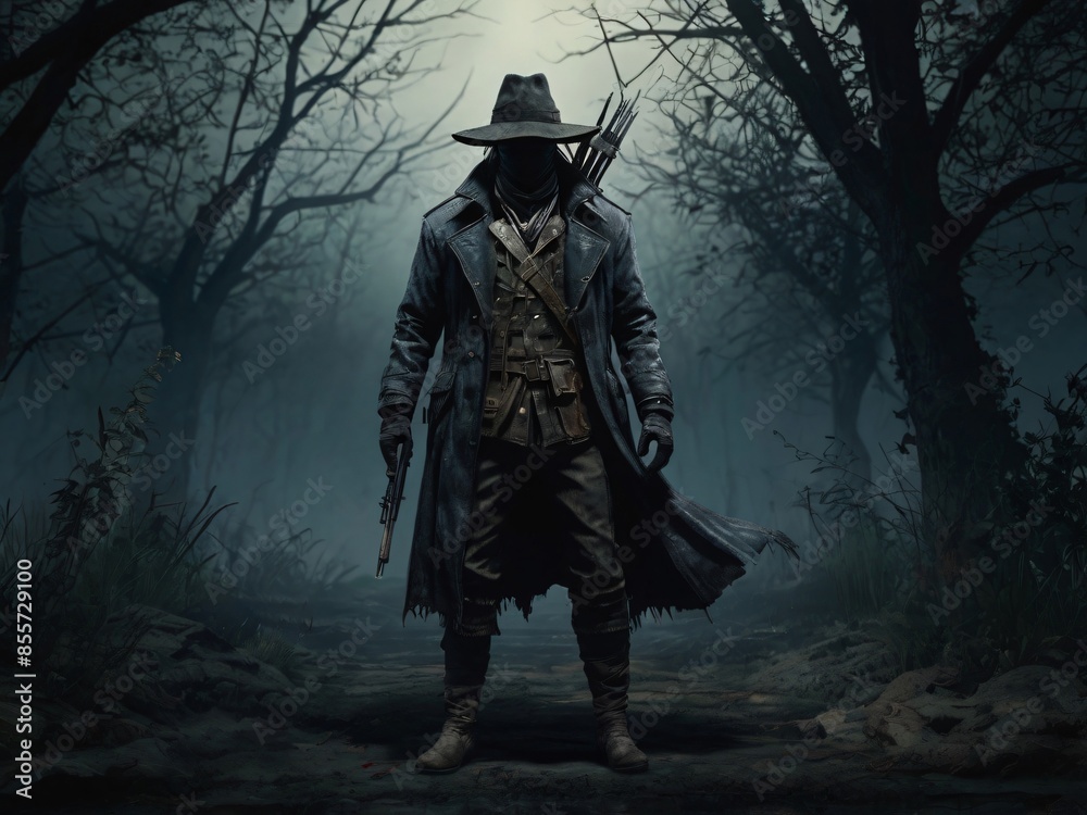 hunter in the forest