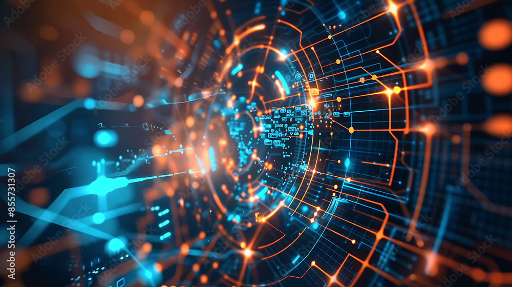 abstract technology banner abstract technology banner