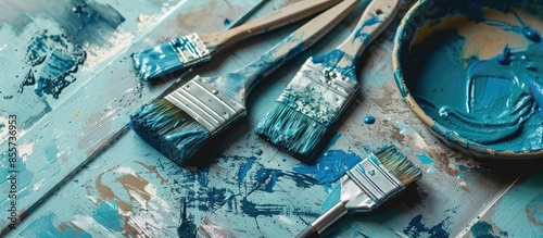 House renovation tools. Old...