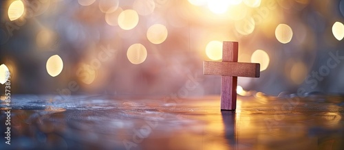Wooden Christian Cross out ...