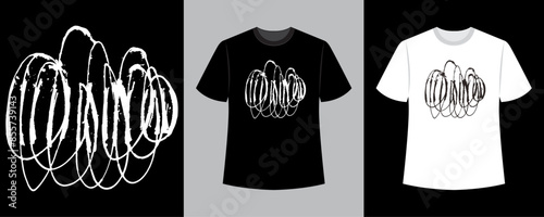 Wallpaper Mural t shirt design illustration concept Torontodigital.ca