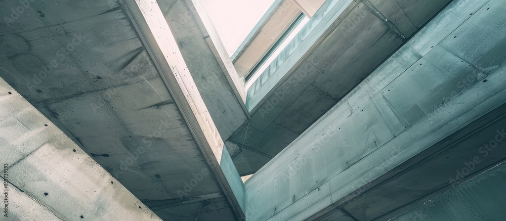 Obraz premium iron triangle roof. with copy space image. Place for adding text or design