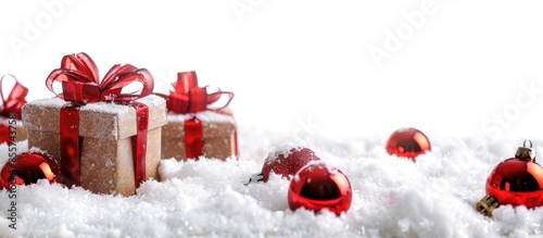 Christmas gift boxes and de...