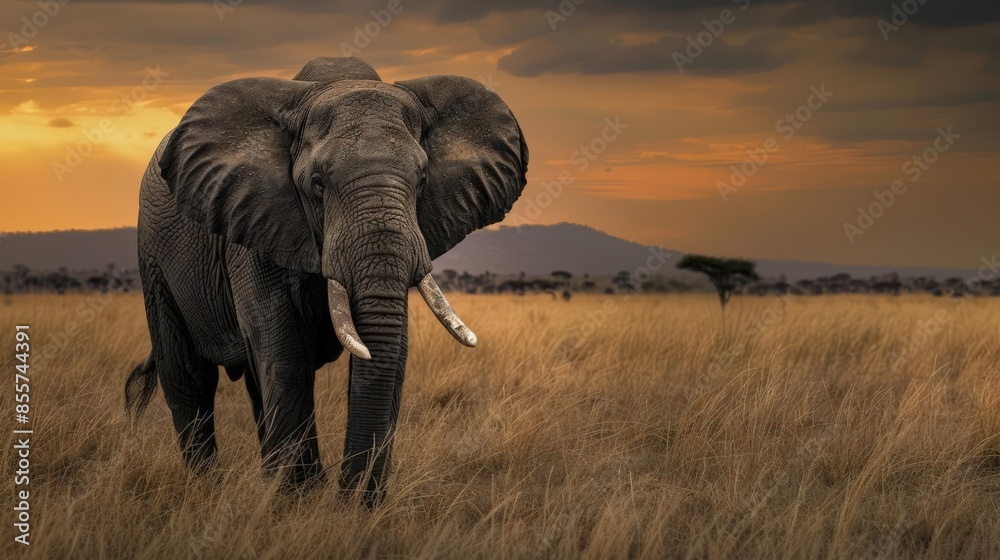 Fototapeta premium Wildlife Impact