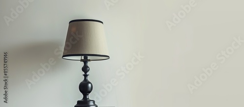 black vintage table lamp fo...