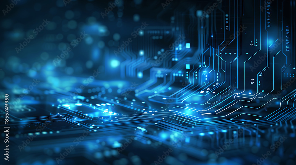Obraz premium technology background