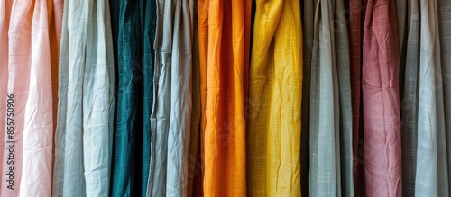 Beautiful curtains of diffe...