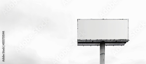 blank billboard isolated on...
