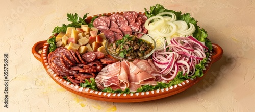 Delicious ukrainian cold cu...