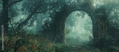 into the deep woods, atmosp...