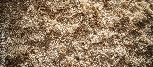 brown plush carpet backgrou...