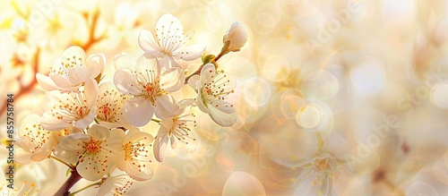 tree apricot blossoms in sp...