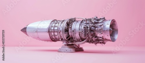 jet turbofan engine isolate...