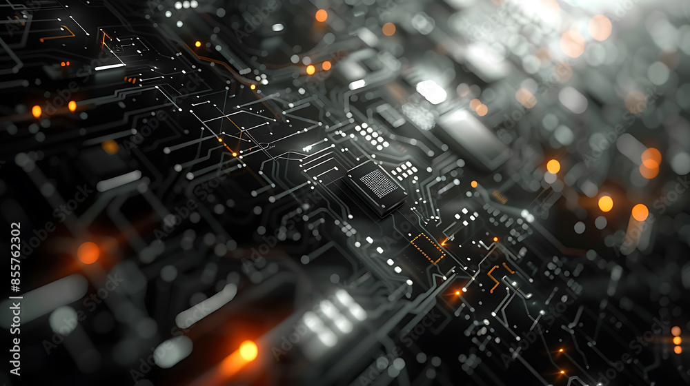 Obraz premium abstract technology background