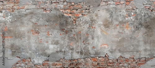 Heap red brick with rustic ...