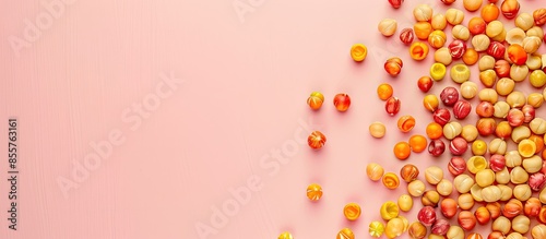Succades Isolated on pastel...