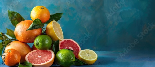 pyramid of citrus grapefrui...