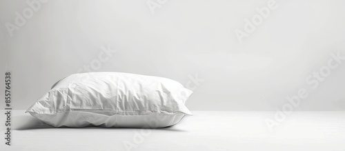 pillow path isolated on whi...